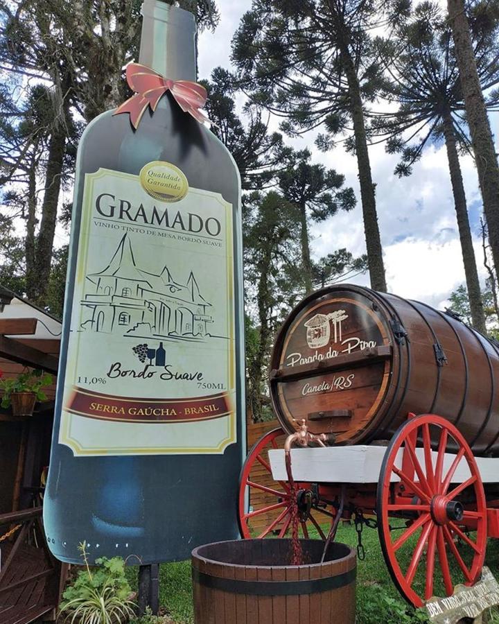 Chale Tematico Em Pipa De Vinho - Parada Da Pipa Chales Canela Dış mekan fotoğraf